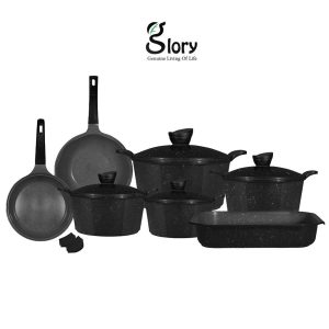 Lux cookware set 13 pieces