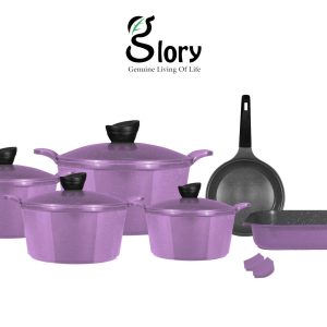 Lux cookware set, 12 pieces